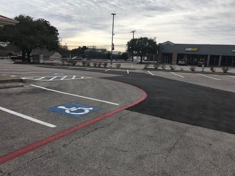 Parking Lot Striping and ADA Compliance